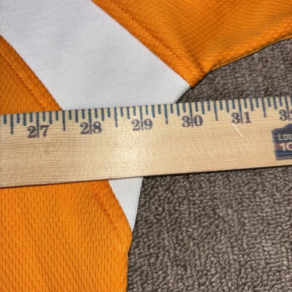 Vintage University Of Tennessee Majestic Jersey Men’s Long Sleeve 2XL Orange - Picture 8 of 9